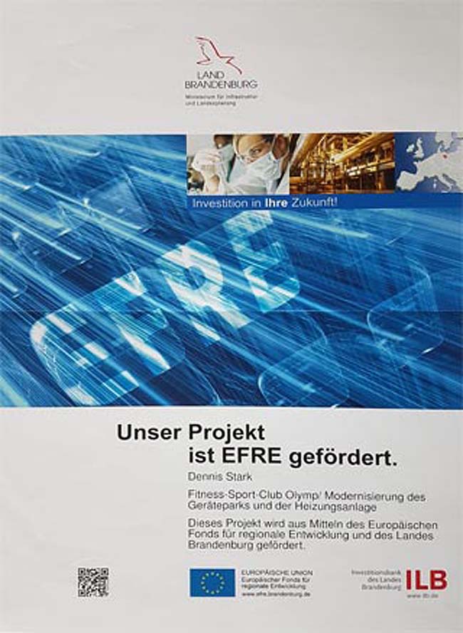 Unser Projekt ist EFRE gefördert.